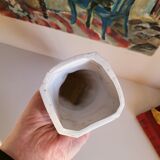 Religious Statuette of the Virgin Mary in Biscuit Porcelain