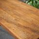 Wood farmhouse table, antique wood table, dining table, table with drawer, kitchen, countryside
