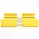 Pair of yellow “Karelia” armchairs by Liisi Beckmann for Zanotta, 1960