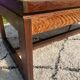 Vintage coffee table in rosewood and ceramic.