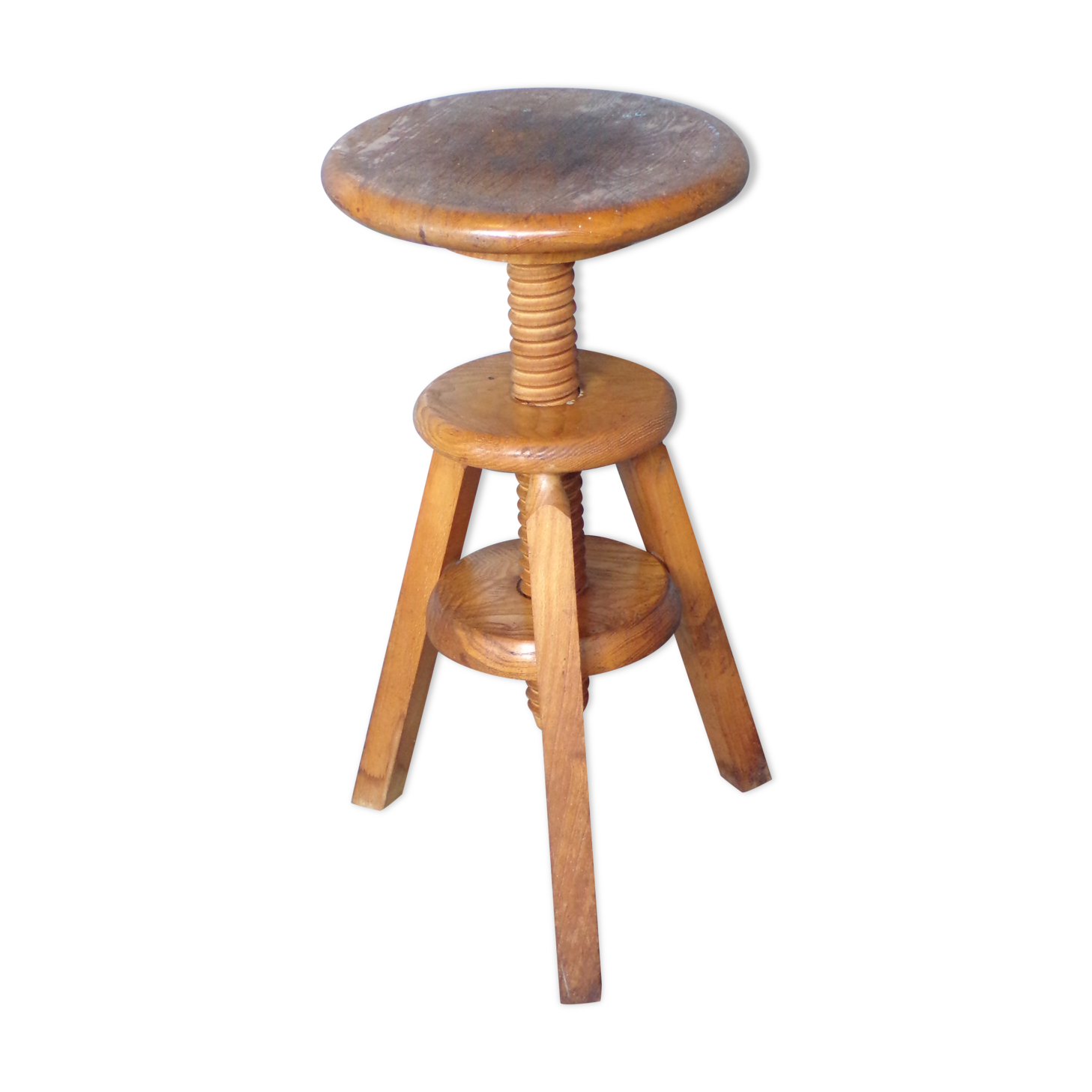 Screw watchmaking stool
