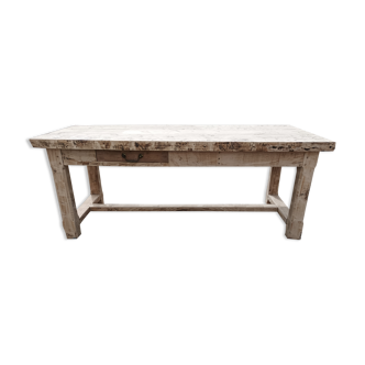 Old massive farmhouse table