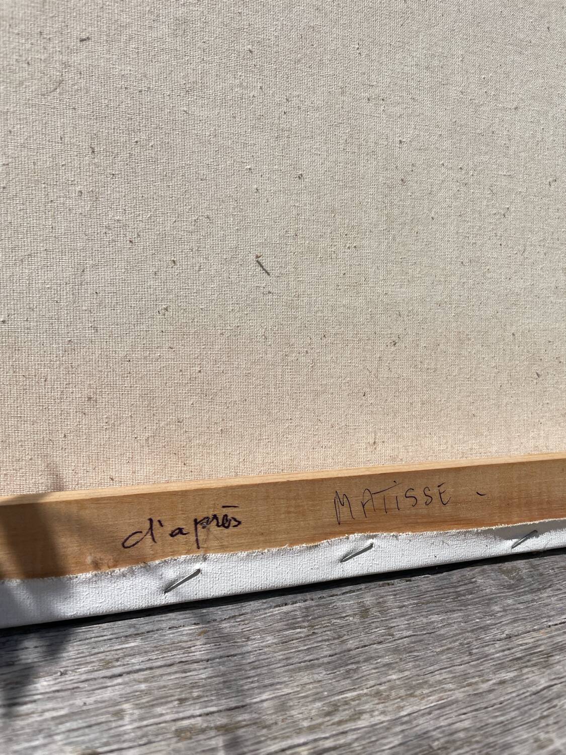 Fauvist painting of a landscape