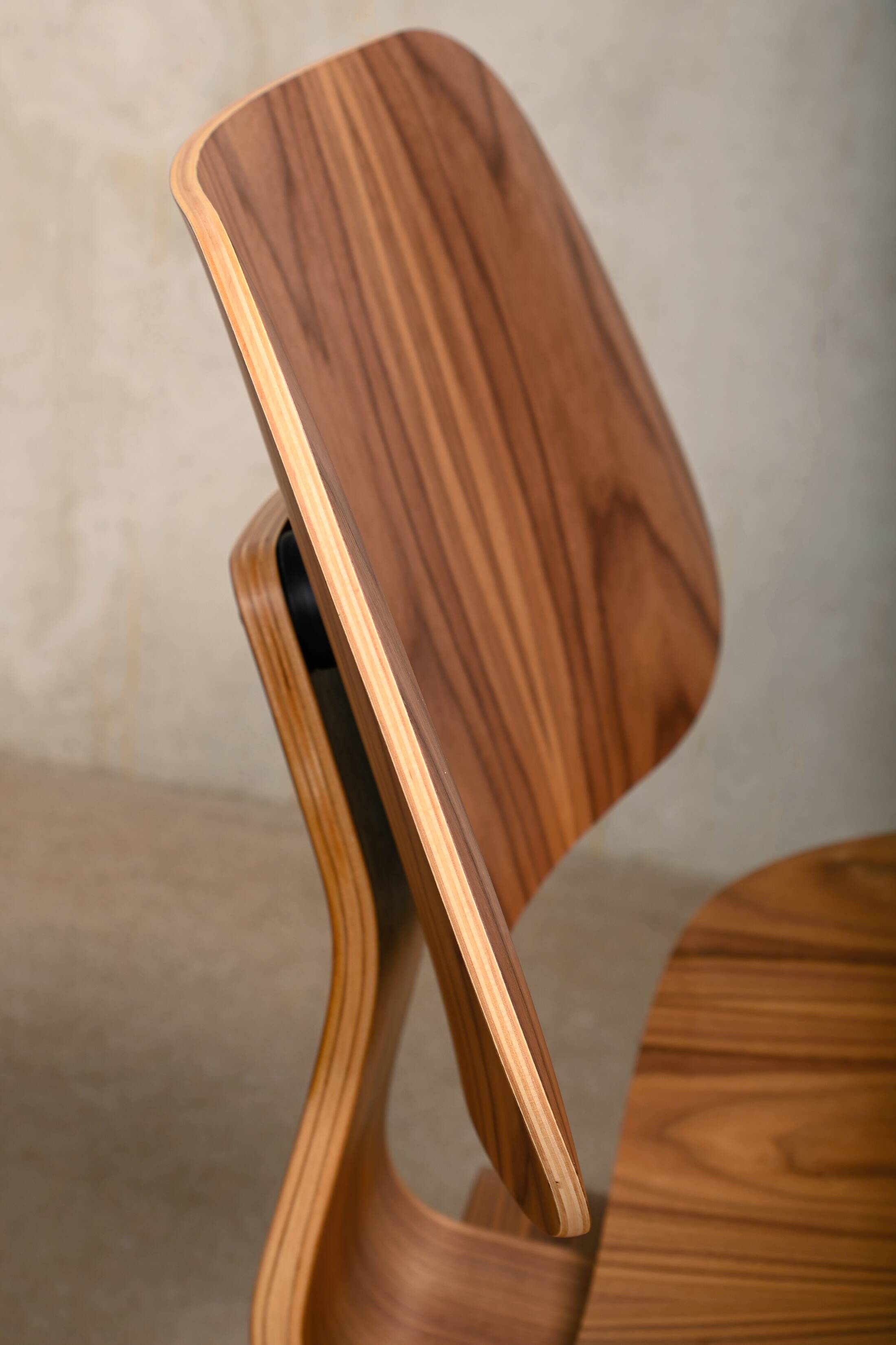 Charles & Ray Eames LCW Walnut Lounge Chair for Herman Miller