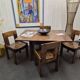Silvio Coppola table and chair set