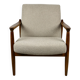 Beige Boucle armchair GFM-64 attributed to Edmund Homa, 1970s