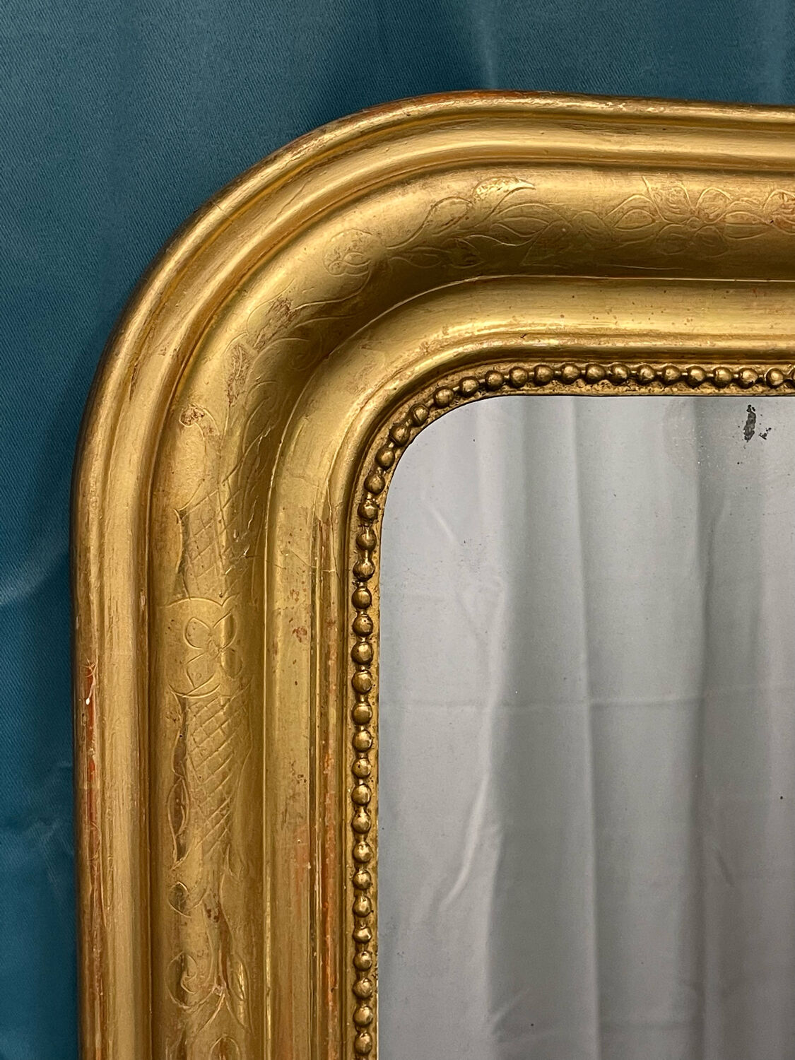 Mirror 119x88 old era Louis-Philippe 1840