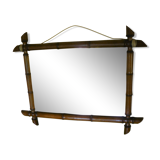 Bamboo mirror 55x43cm