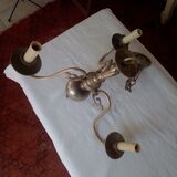 Lustre en laiton 3 branches