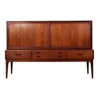 Buffet haut en palissandre, design danois, années 1960, designer : Severin Hansen