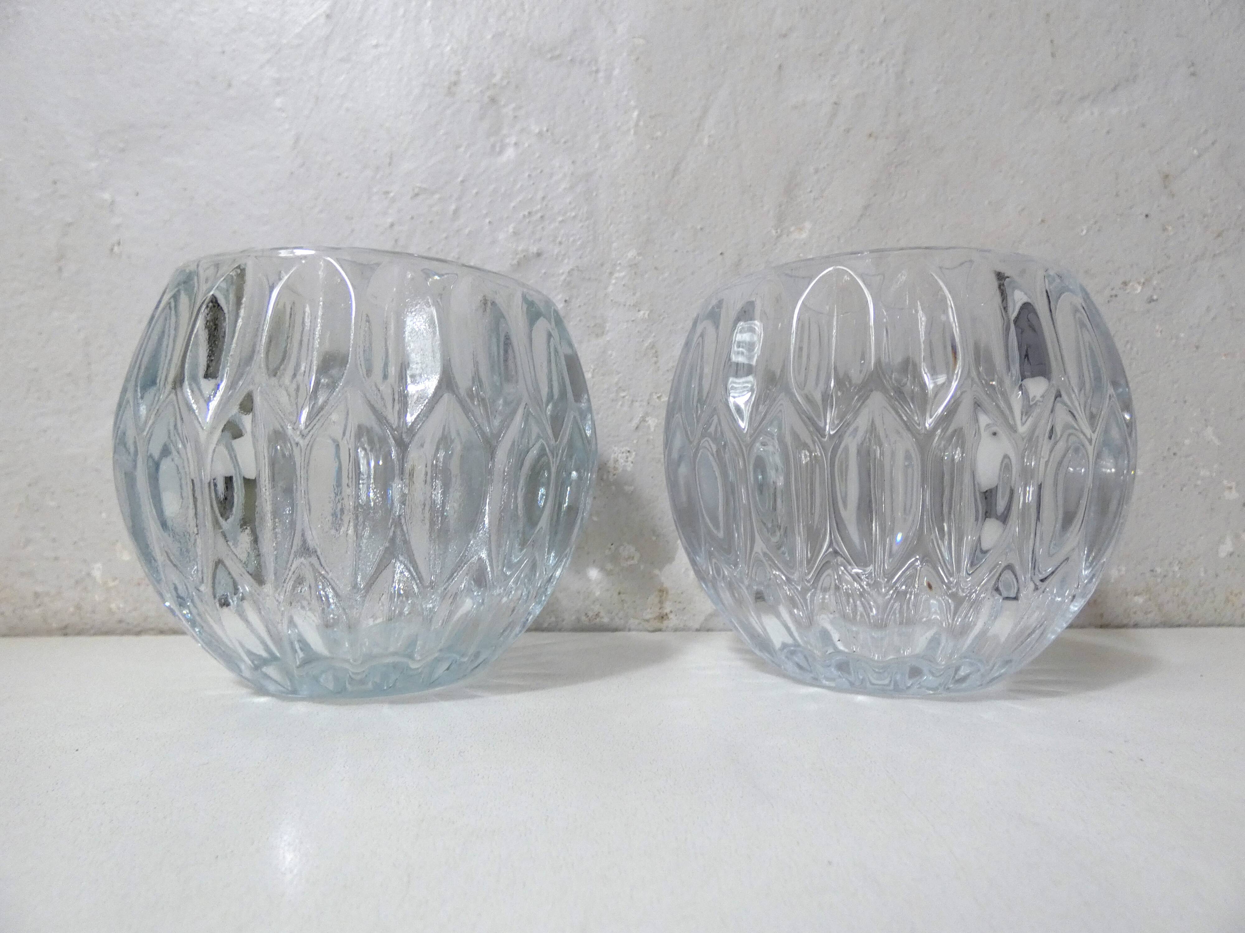 pair of tealight candle holders