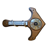 Vintage thermometer - wooden barometer