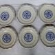 Plate Gien model Rouen stamp 1938 / 3 turns service table collection