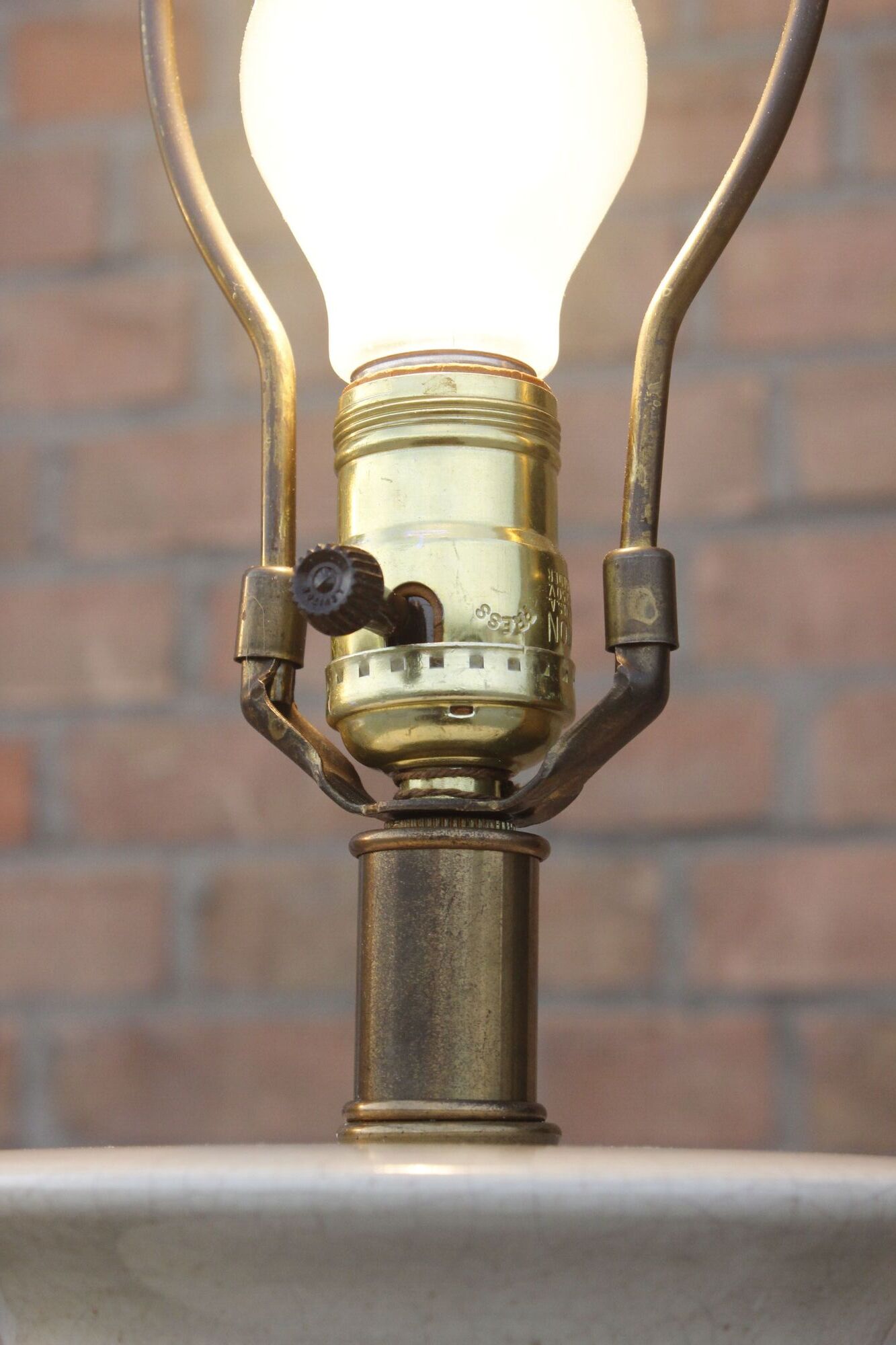 Office lamp bases by Frederick Cooper, Chicago, 1950s, Set of 2