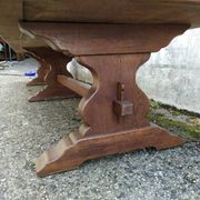 Table de conférence monastère chêne