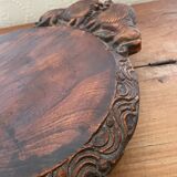 Small rounded tray