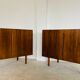 Vintage Danish mid-century matching rosewood sideboards 1960s