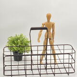 Old metal bottle rack