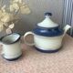 Teapot Goebel country Auvergne - Oeslauer Manufaktur and milk jug