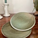 Set of 5 ceramic dessert plates