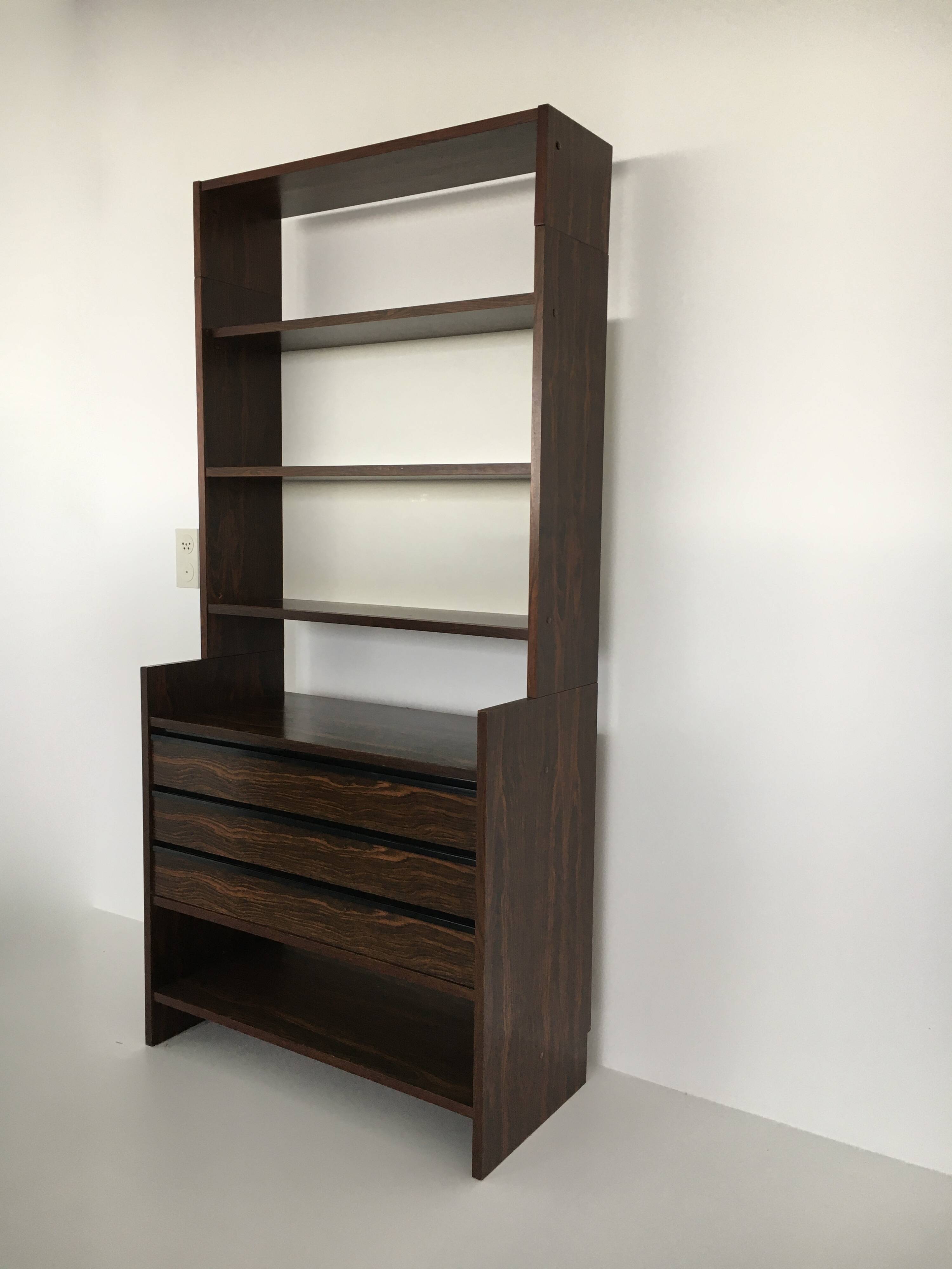 Poul Cadovius for klm rosewood cabinet, 1970’s