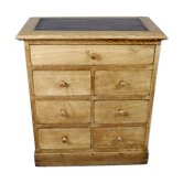 Oak drawer chest