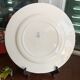 Gien plate in ivory iron - Saint-Quentin - WWI