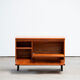 Buffet meuble à vinyles scandinave vintage 1960