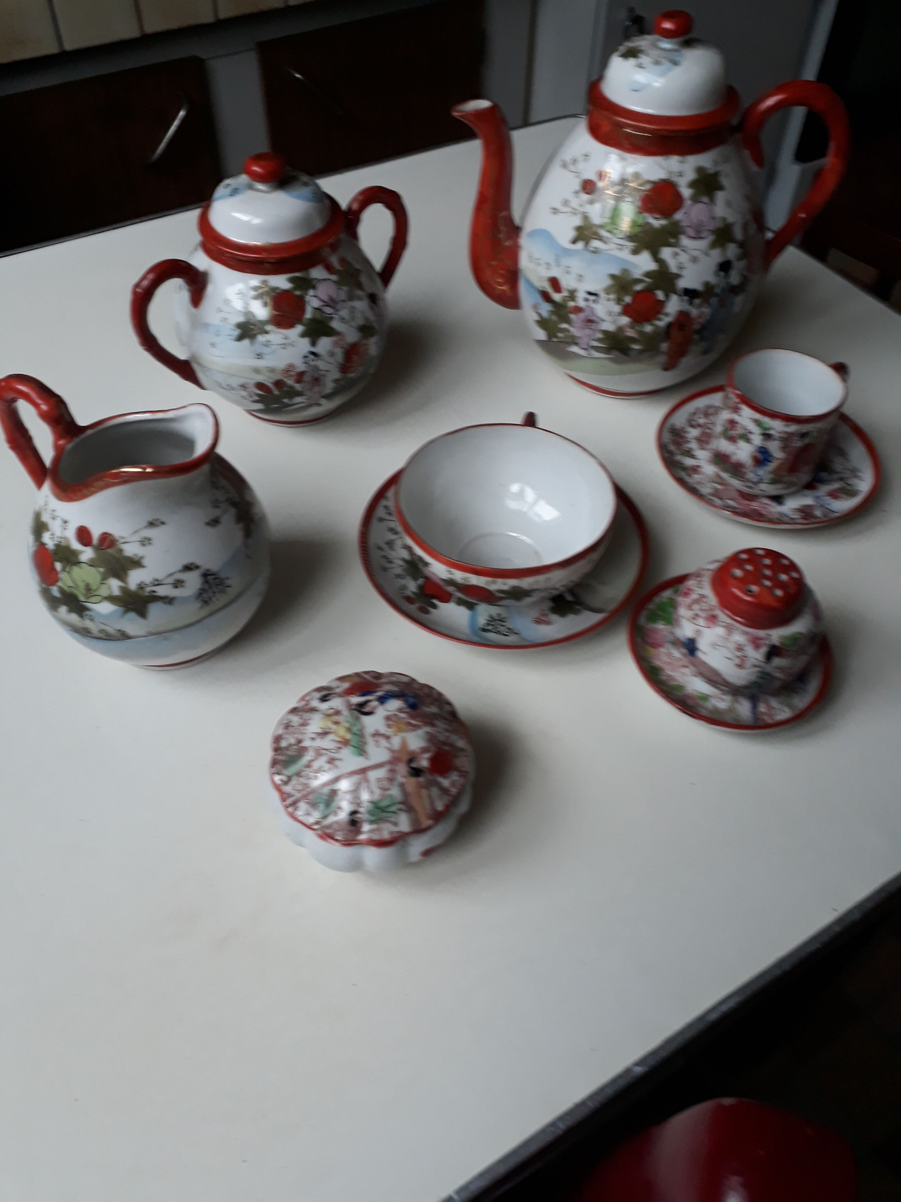 Tea and coffee sets Japan early twentieth century