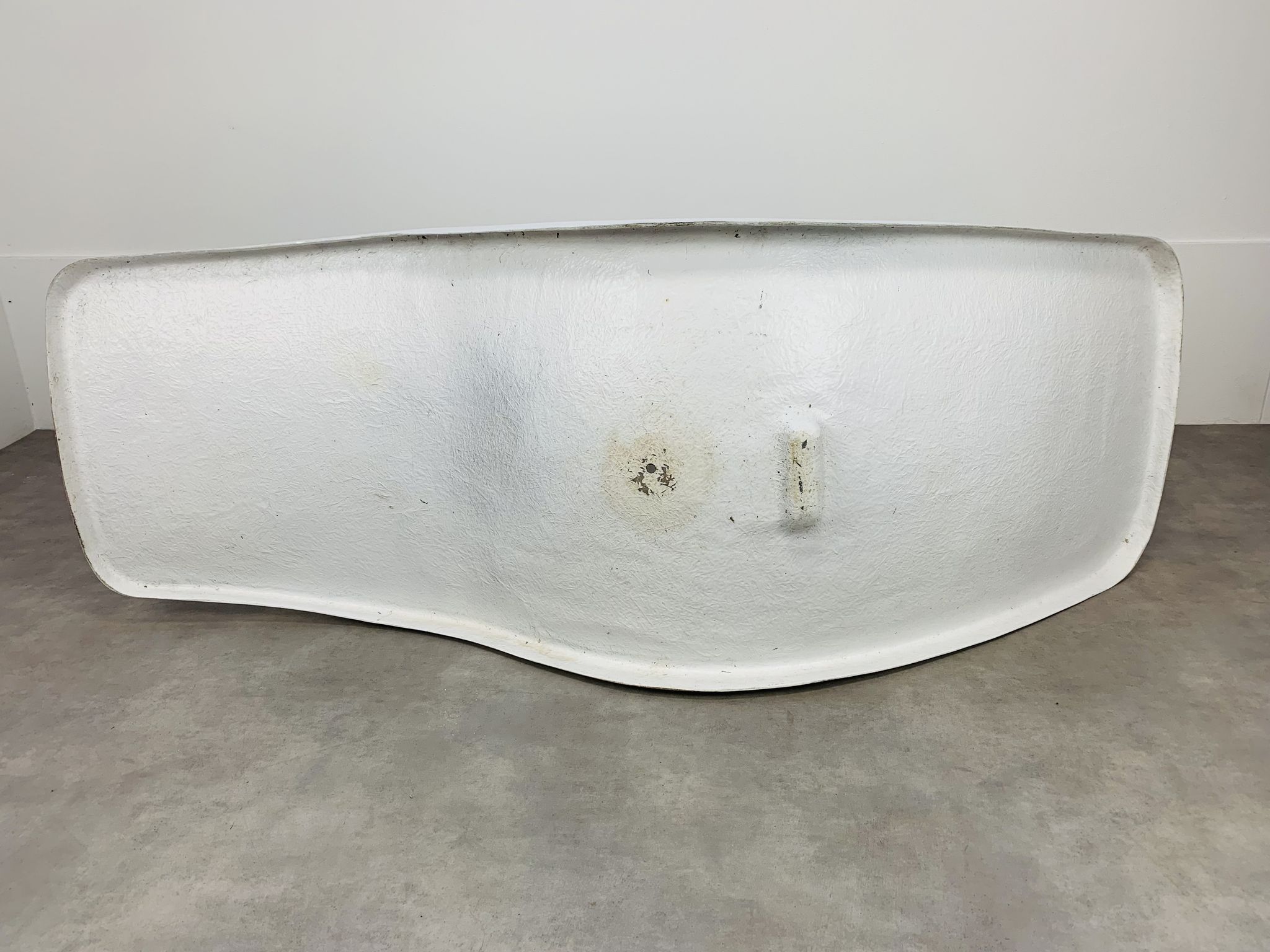 Eurolax R1 fiberglass deckchair by Charles Zublena