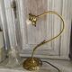 Lampe tulipe col de cygne Art Déco