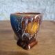 Art Deco coffee service Vallauris cobalt blue flambe glaze – 15 pieces