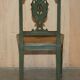 Paire Antique Chaises d'Appoint William Kent Empire Sculptées en Cygne