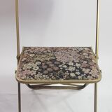 Folding chair "opera" floral pattern