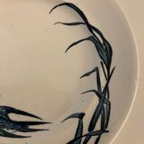 4 Japanese Longwy flat plates