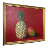 Pineapple still life painting