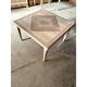 Italian Contemporary Square Natural Walnut Coffee-Table