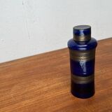 Mid-century German studio pottery bottle vase with lid by Cornelsen Kindermann, 1960s.