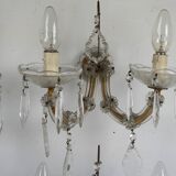 Set of six Maria Teresa sconces. Italy 1940s