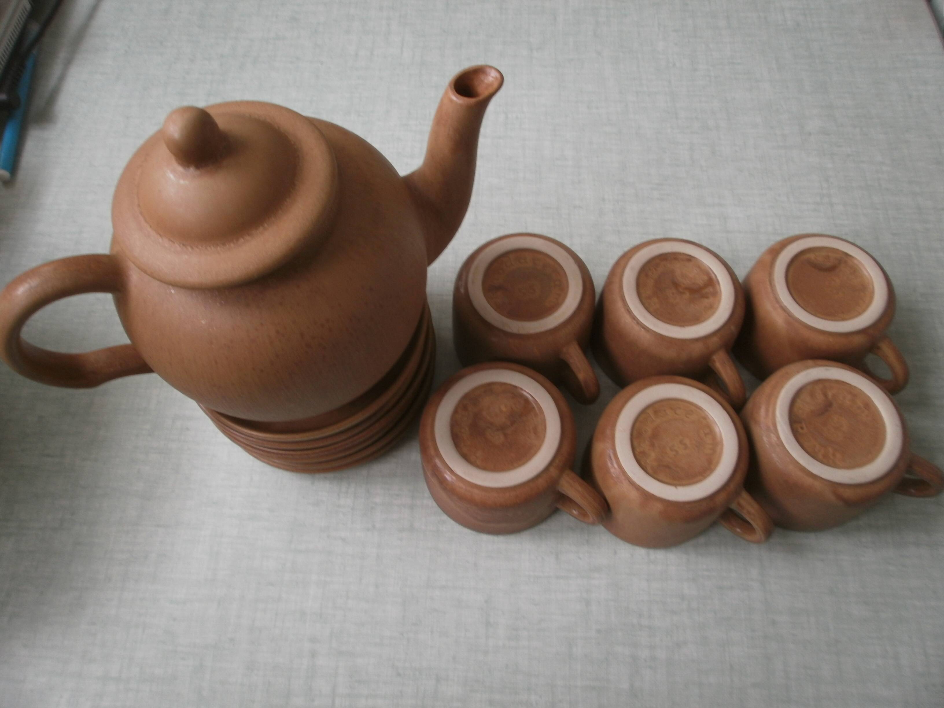 Coffee service in sandstone