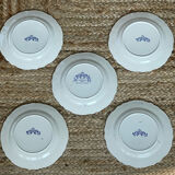 5 Lancaster dessert plates