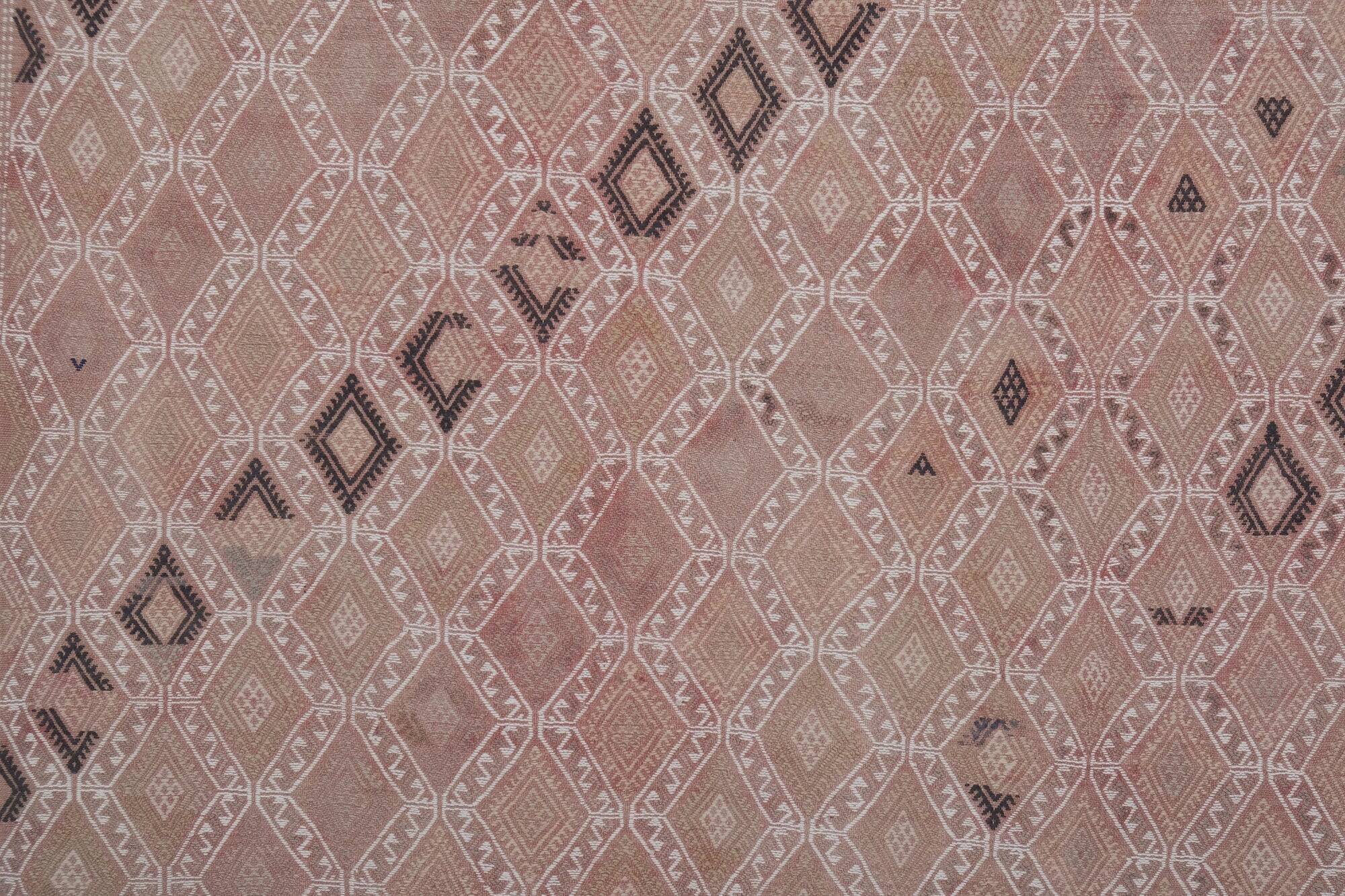 Tapis Kilim turc vintage tissé main