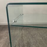 80s Glass Coffee Table