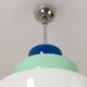 Rare 1980s Memphis style Murano glass chandelier / pendant lamp - Tre