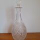 Bohemian cut crystal carafe, very beautiful stopper