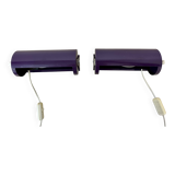 Vintage IKEA LOD V413 purple metal wall lamp bedside lamp wall lamp 1980s S