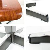 Mid Century Chaise d'école Chaise d'enfant Bois Métal Vintage Rétro Chambre d'enfant Pied Skandi Sca