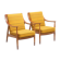 Pair of Armchairs Model FD 144 by Peter Hvidt and Orla Mølgaard-Nielsen, Denmark - 1950's