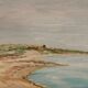 Original Swedish Oil on Canvas - "Côte" by Svan Öberg - Signed - Vintage and Framed - 49 x 38 cm (19.3" x 15")
