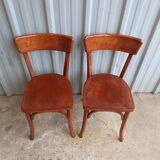 Pair of bistro chairs